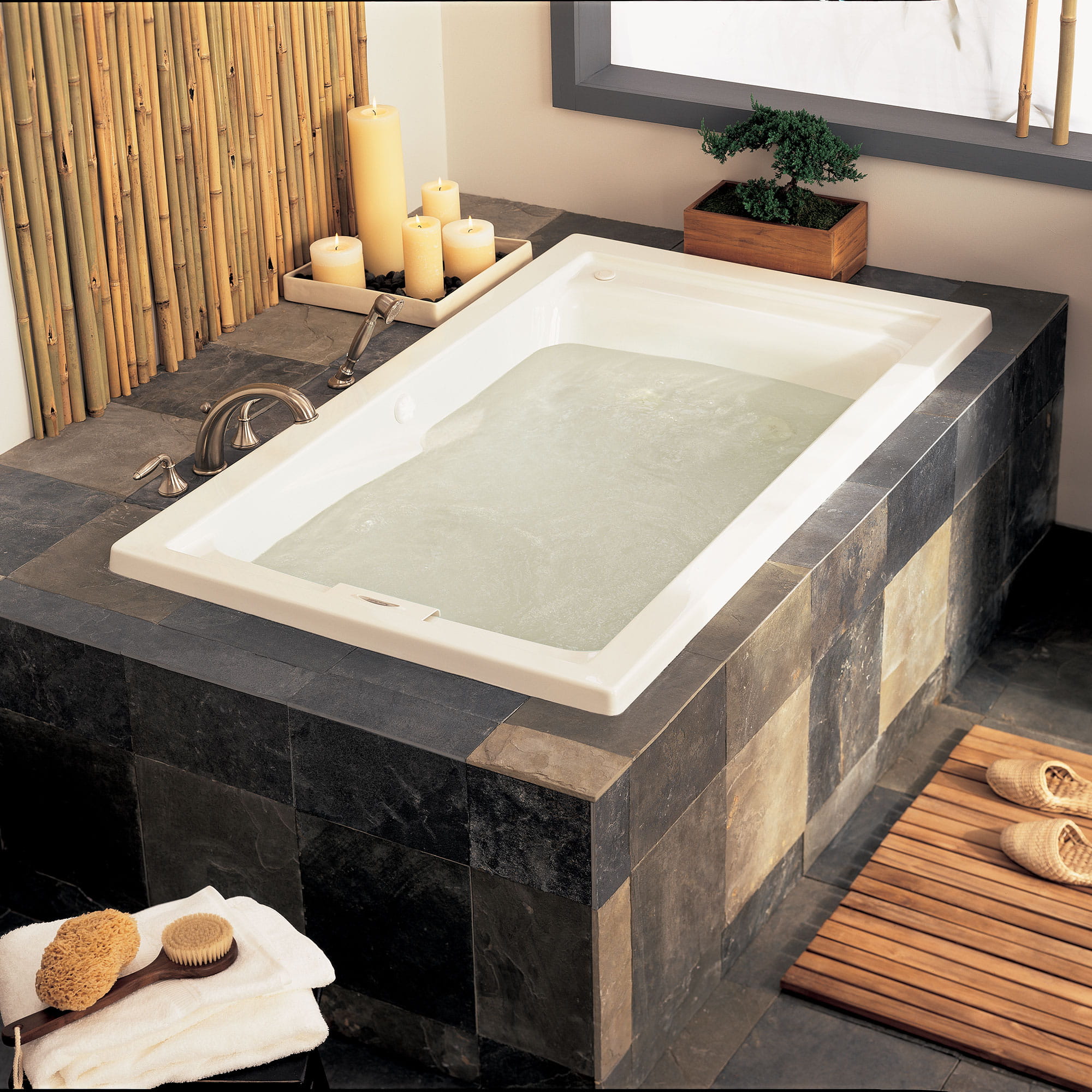 Evolution® 60 x 32-Inch Deep Soak® Drop-In Bathtub With EverClean® Hydromassage System